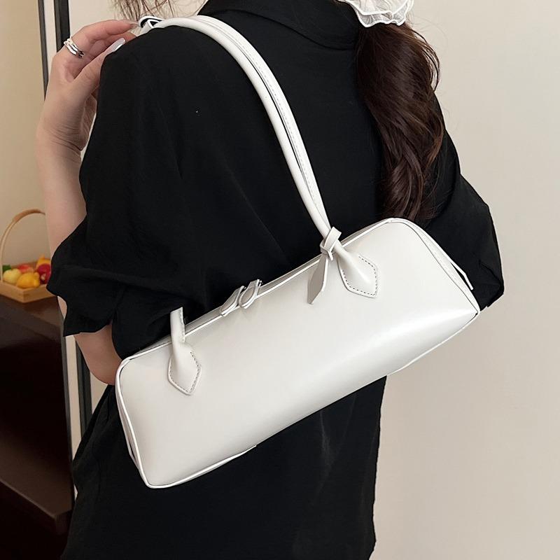 Women's bag 2 new sausage bag long handle baguette bag niche retro underarm bag women's portable shoulder bag