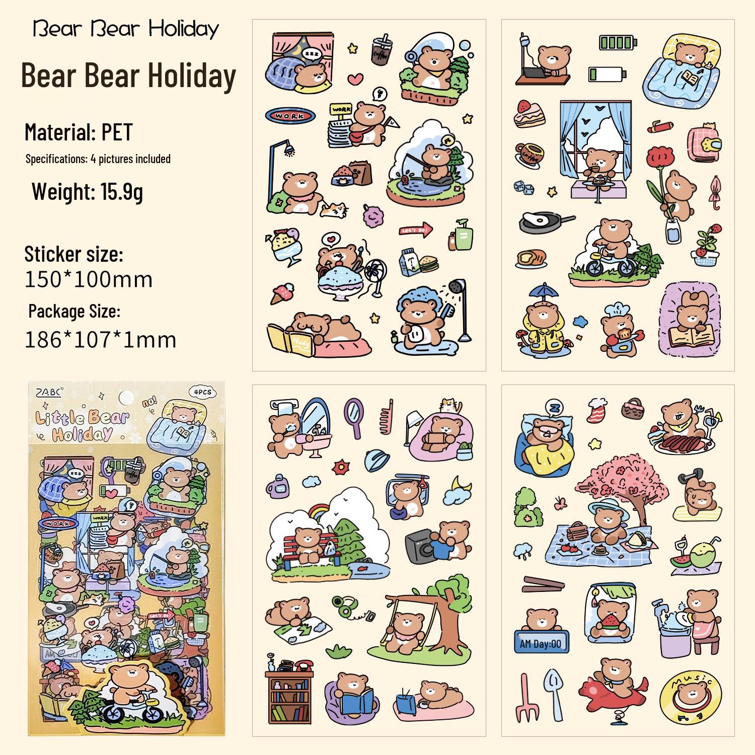 Yuezhen Pet-Friendly Stickers: Journal & Children s Sticker Book Collection
