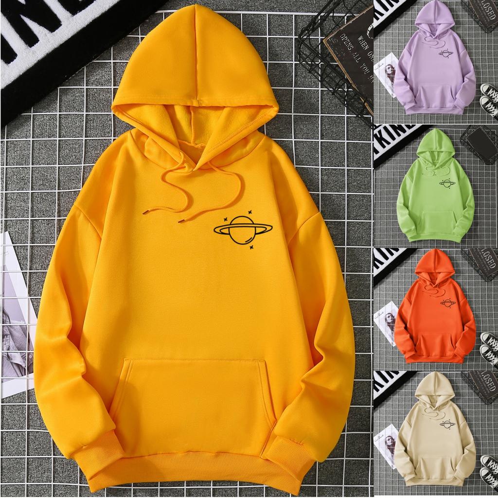 2025 European and American women's clothing long-sleeved pocket drawstring hooded fleece sweater women's cardigan top