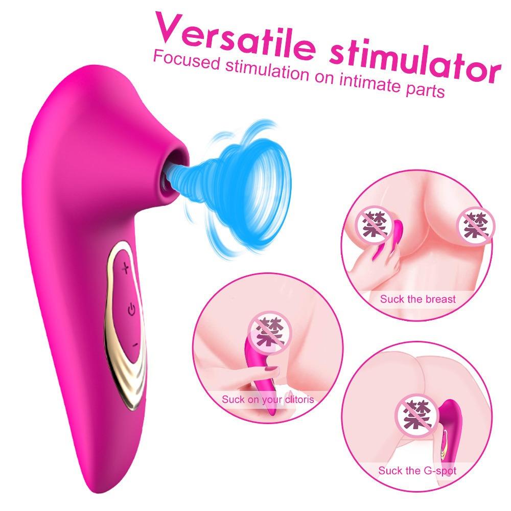 5-Speed Powerful Suction Massager: Intimate G-Spot and Clitoral Stimulation Toy
