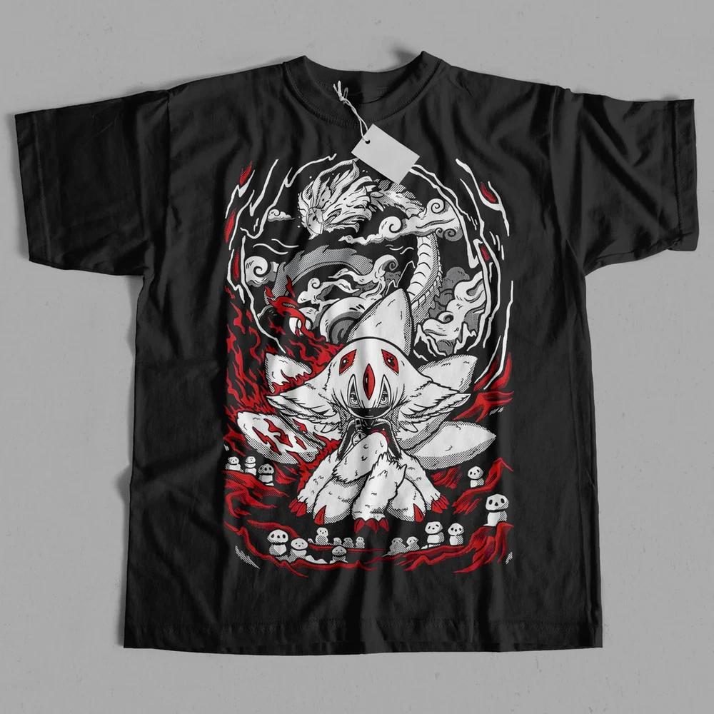 Anime Made In Abyss Faputa Nanachi Black T Shirt Size S 4xl S
