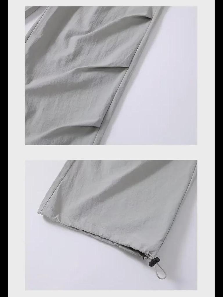 Women's American-Style Quick-Dry High-Waist Wide-Leg Summer Overalls 2024