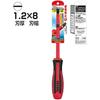 VESSEL MegaDora Insulated Screwdriver - 1.2 × 8 × 150, Electric Shock Protection, VDE Certified, 960