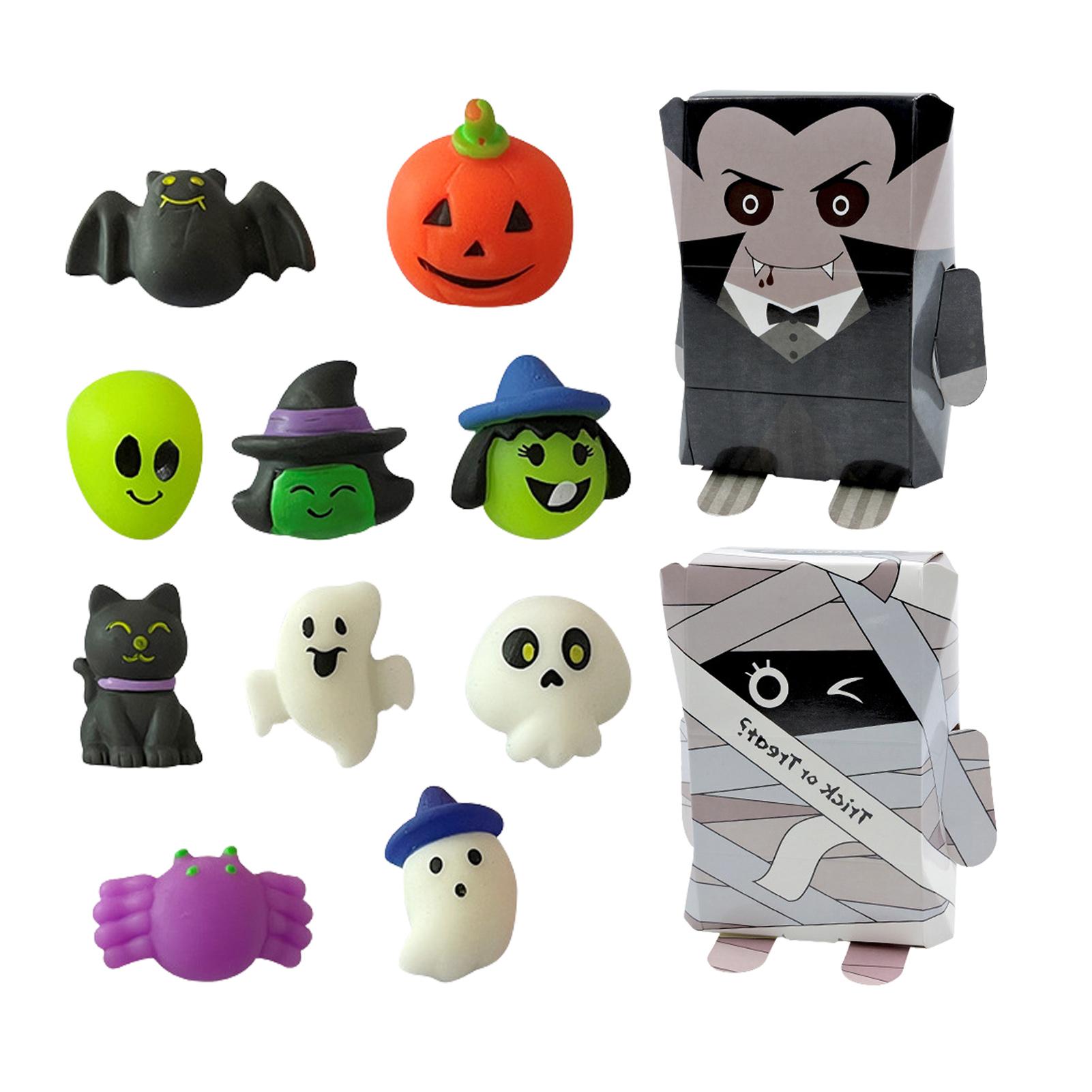 

Игрушки-сжималки на Хэллоуин для детей, Ассортимент игрушек-сжимателей, сувениры на Хэллоуин, подарки на день рождения