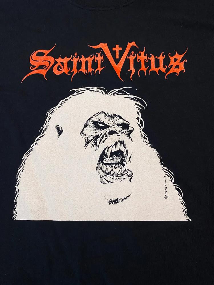 Saint Vitus Band ICE MONKEY Shirt Classic Black Unisex S-5XL 1G0145 Unisex T-Shirt XL