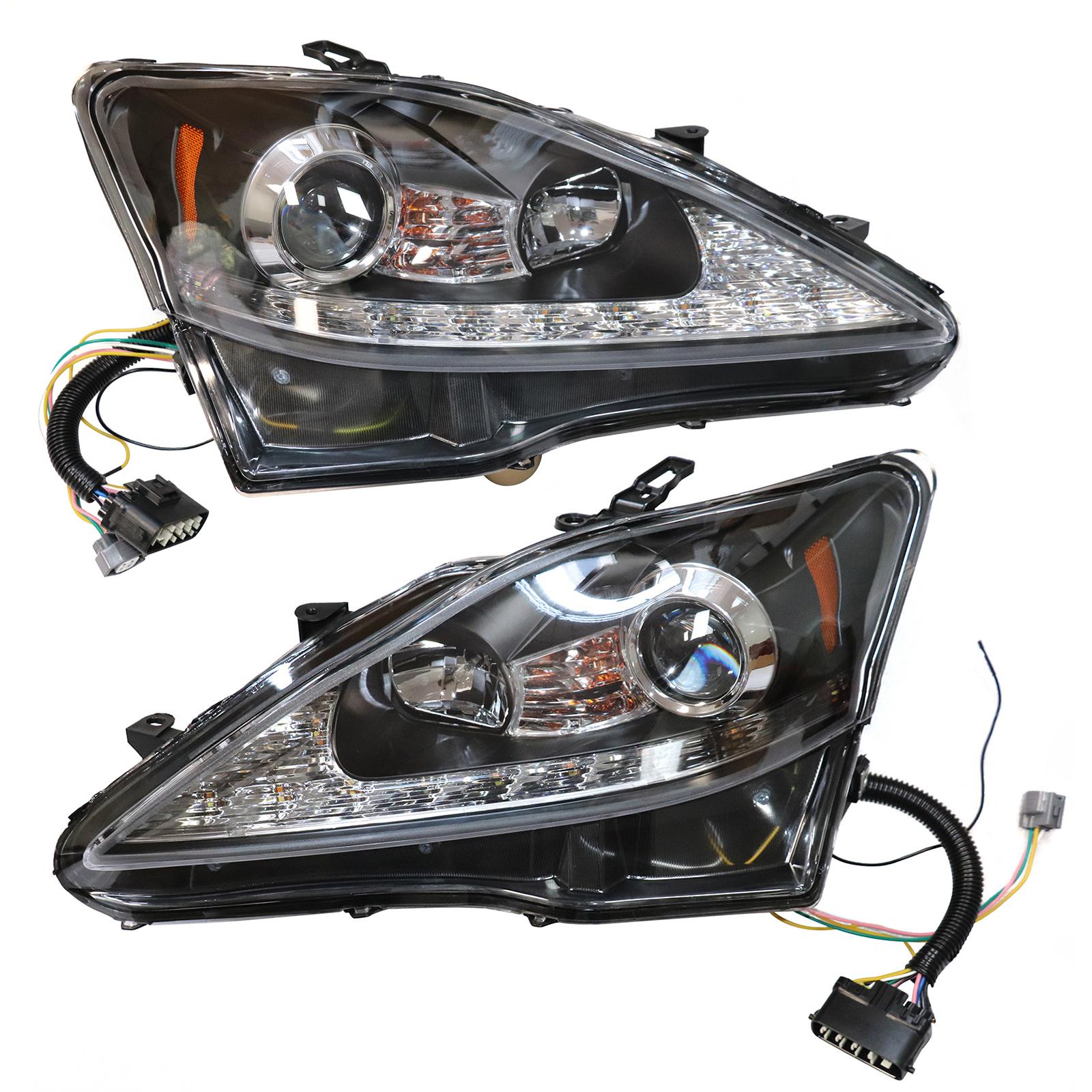 

Автомобильные фары, для Lexus IS250 IS350 2006 - 2012 светодиодные фары DRL Projector Headlamps Headlamps Set 81130-53270, 81130-53400, 81170-5327
