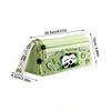 Portable Panda Pencil Case Double Layer Stationery Pouch New Pencil Pouch  School Supplies