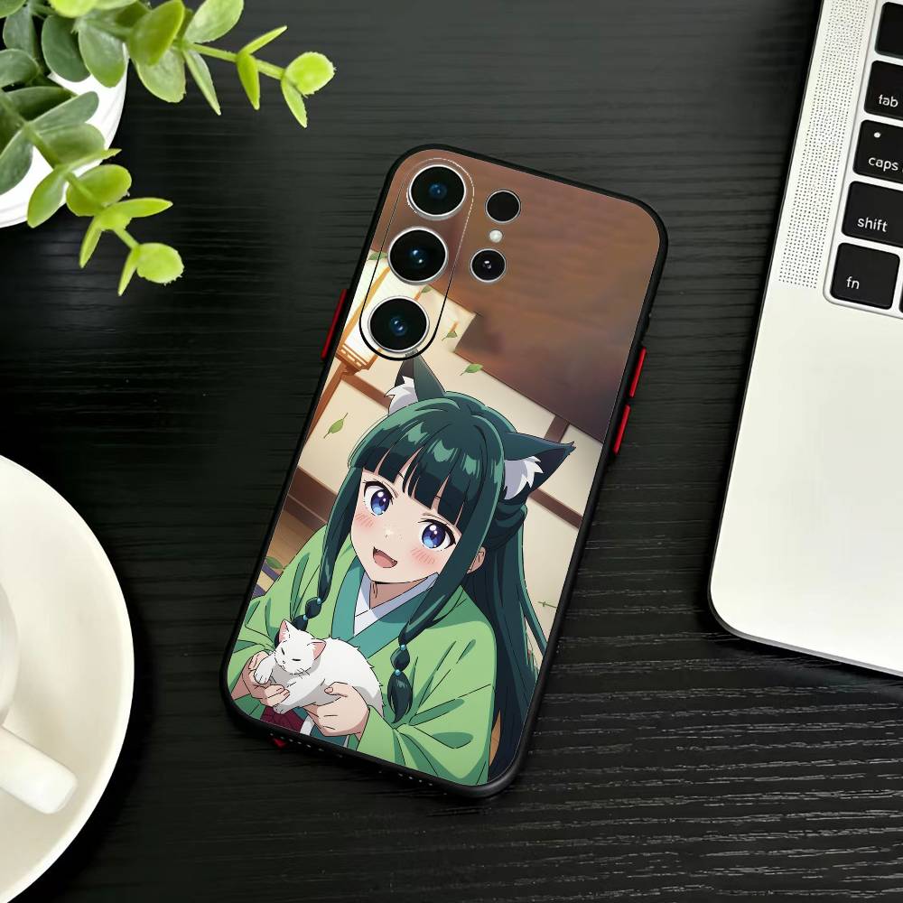 Anime Apothecary Diaries Maomao  Phone Case For Samsung S26,S25,S24,S23,S22,S21,S20,Plus,Fe,Lite,Others Black Cover