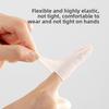 Mehrzweck flexible verdickte Gummi-Fingerlinge, Tattoo-Entferner, wasserdichte und rutschfeste Einweg-Fingerkuppenabdeckungen