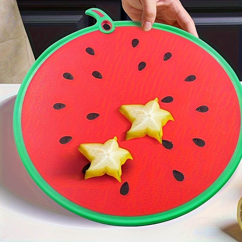 Two Complementary Fruit Watermelon Lemon Cutting Board, Suitable for Kitchen, Food, Safe Home, Picnic 30cm/ 11.81in