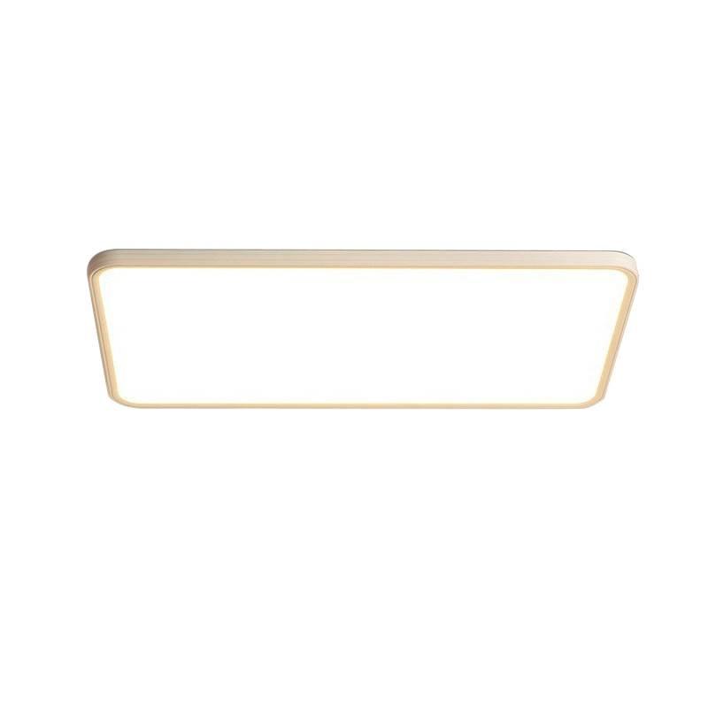 Ultra-Thin Minimalist Ceiling Light with Full Spectrum Eye Protection for Living Room or Bedroom