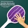 Foldable Electric Mosquito Swatter USB Rechargeable Mosquito Killer Lamp  Pest Control Device