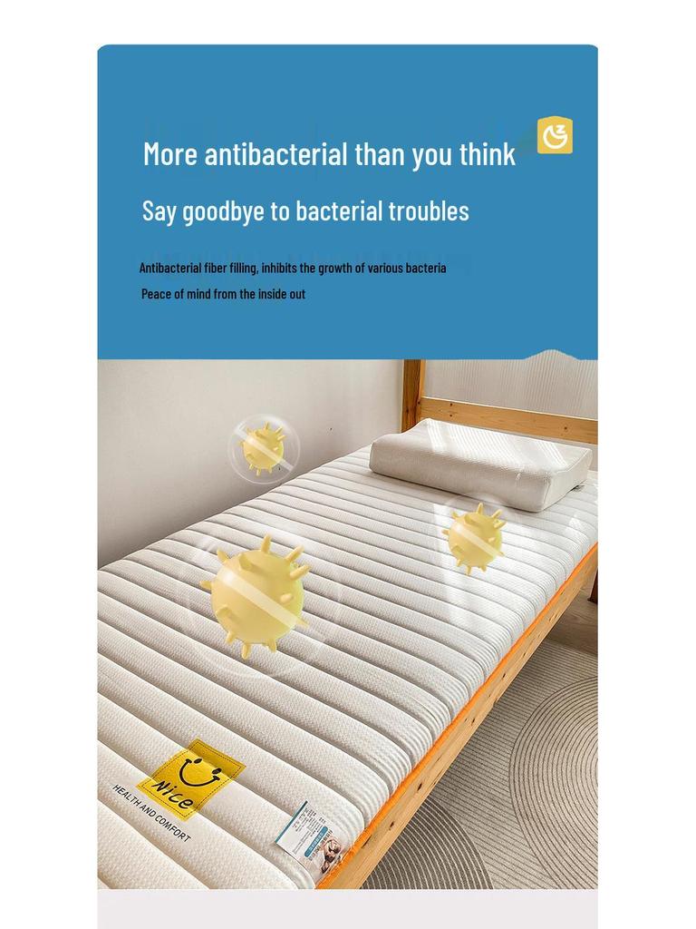 2025 Smiley Face Cotton Soybean Fiber Dorm Mattress