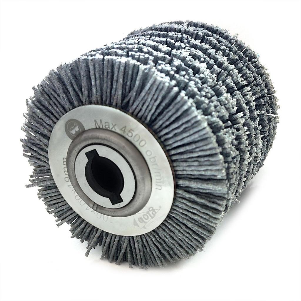 Szczotka Do Postarzania Drewna Z Włókna Ściernego 100X100X19Mm Glob Tools