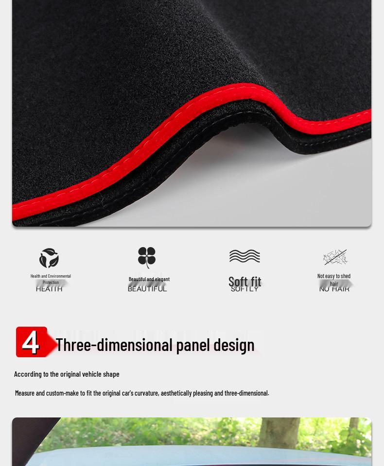 Sunshade & Light-Blocking Mat for New Baojun RC-5 Dashboard & Interior