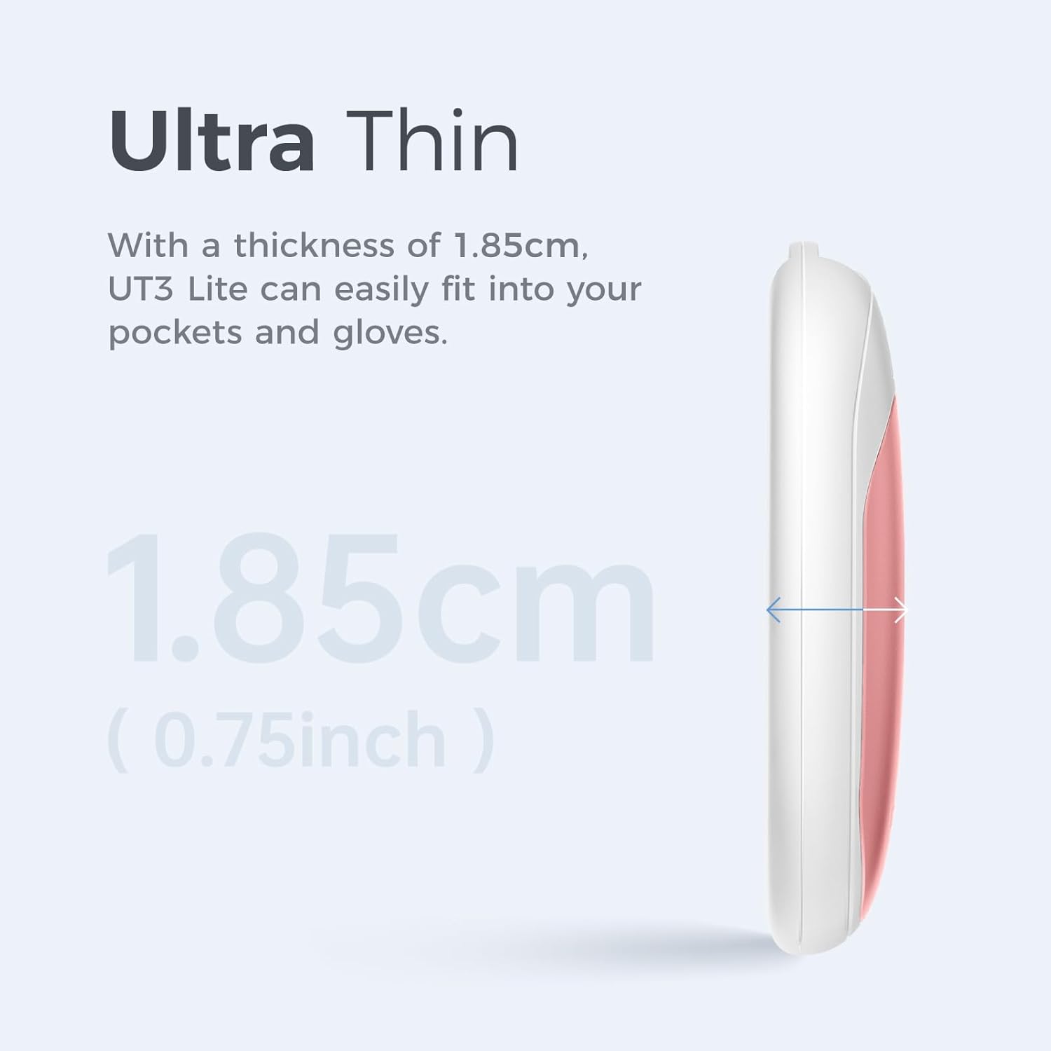 

Magnetic Rechargeable Hand Warmers 2 Pack, Ultrathin Portable Heater for Men Women United States