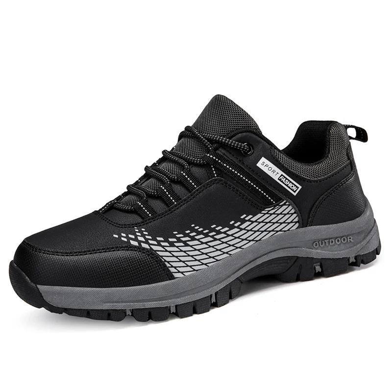 Fashion Men Boots Spring Autumn Casual Shoes for Men Waterproof Comfortable Masculino Outdoor Walking Sneakers Male Shoes Zapatillas