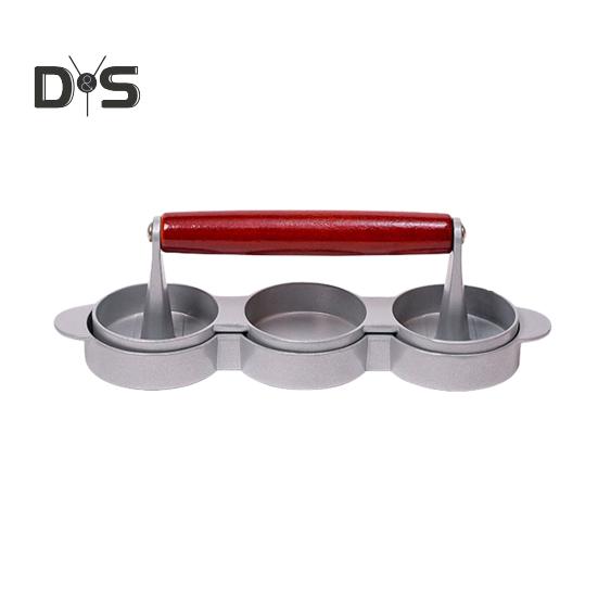 Burger Press Patty Maker Aluminum Alloy Hamburger Fish Patty Press Mold for Meat Beef Veggie Burger Grill BBQ Kitchen Tool