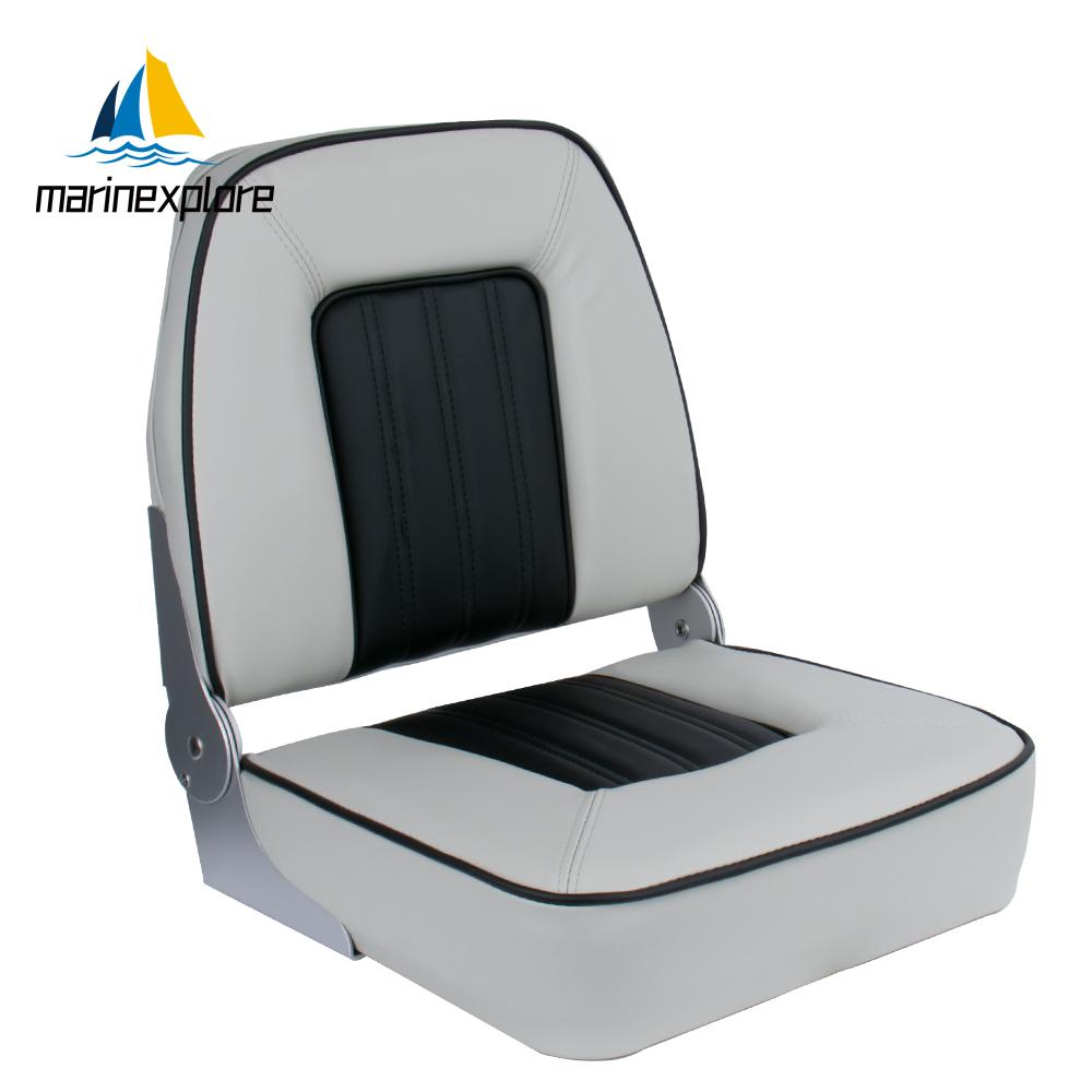 Marine Fishing pro Folding Boat Seat PVC Casting Deck Chair Accessory for Lanchas Boats And Speedboats - Adjustable Boat Seat 81305