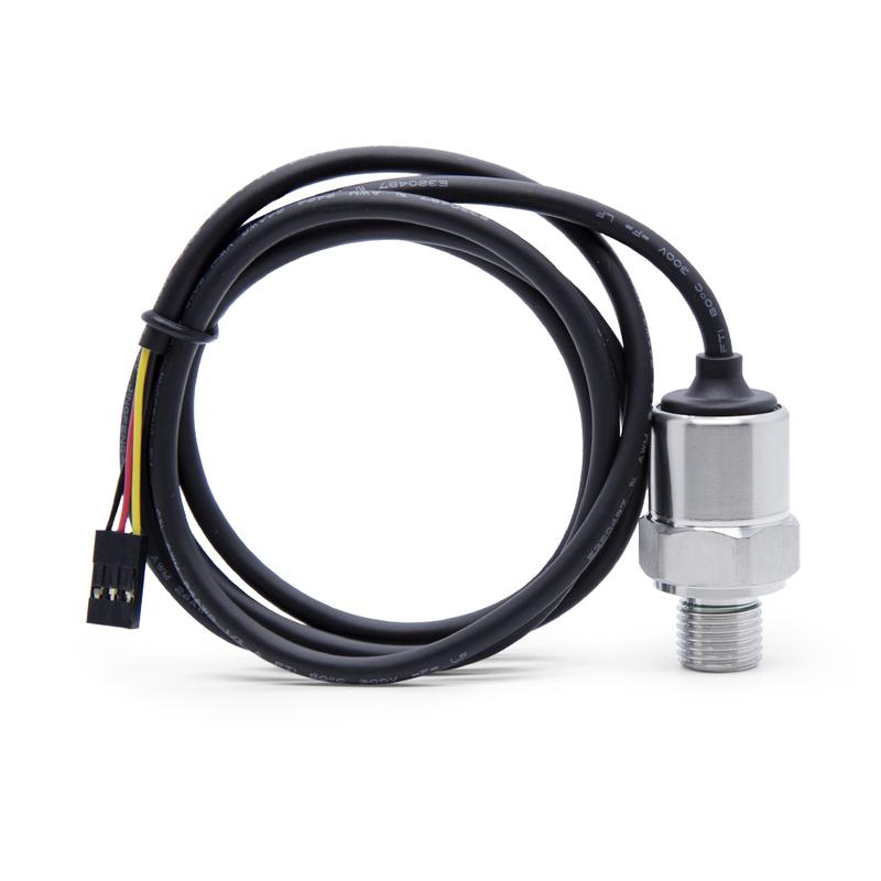 Pressure Transmitter for Water Oil Gas 5-12V 0.5-4.5V SS316L G1/4 I2C Transducer Sensor for PLC Arduino STM32 Terminal Connector
