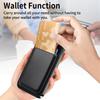 Official magnetic leather card bag, suitable for iPhone16 back sticker Magsafe magnetic card sleeve, plain leather Apple wallet.