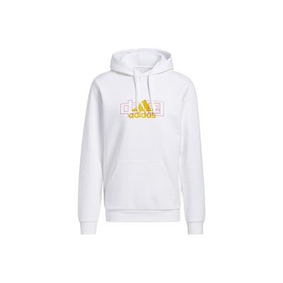 adidas Chinese Pattern Sport Hoodie Men Tops White HF4672