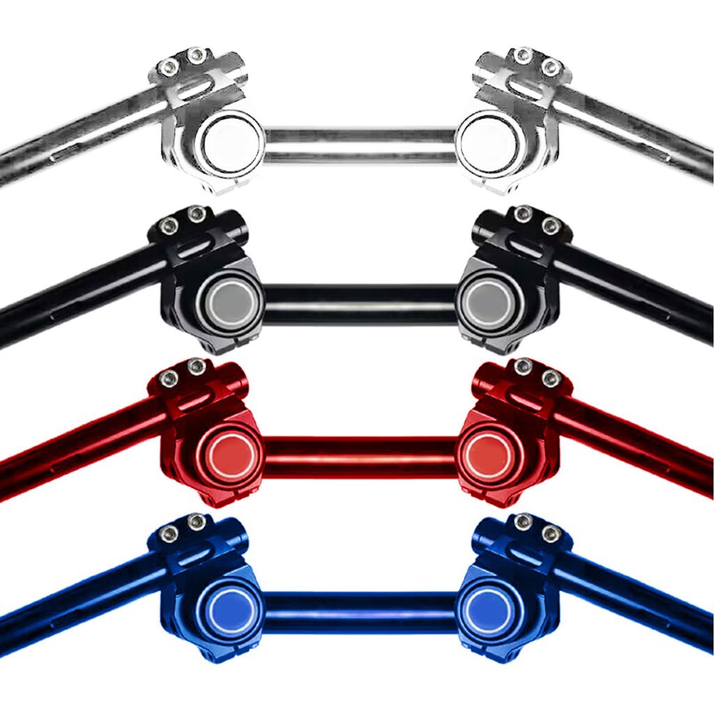 High Strength Aluminum Motorcycle Handlebar with Adjustable Height & Angle Suitable for Scooters Enhanced Riding Comfort