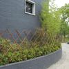 Hualongdun Outdoor Carbonized Wood Lattice Trellis