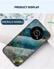 Deksel For Honor 50 Pro 50 se X8 X9 X7 7A Pro 7s 20 50 Lite 9x Premium 9C 30S 9S Deksel Marmorert herdet glass Deksel bak