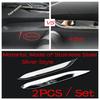 Seat Adjust Panel / Head Lamp Light / Glove Box Sequin / Window Lift Cover Trim Accessories For Peugeot 3008 5008 GT 2017 -