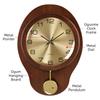 Decorative Wall Clock Modern Wood Wall Watch Luxury Aesthetic Pendulum Clocks Silent Minimalist Elegant Living Room Watches