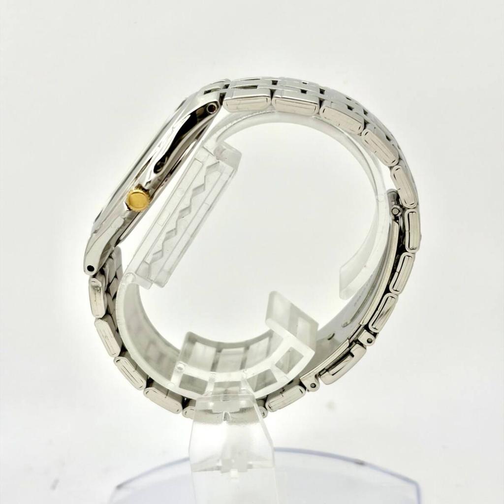 SEIKO Strap New Battery Men's Watch, Silver, 7N01-0DM0, 1N1073