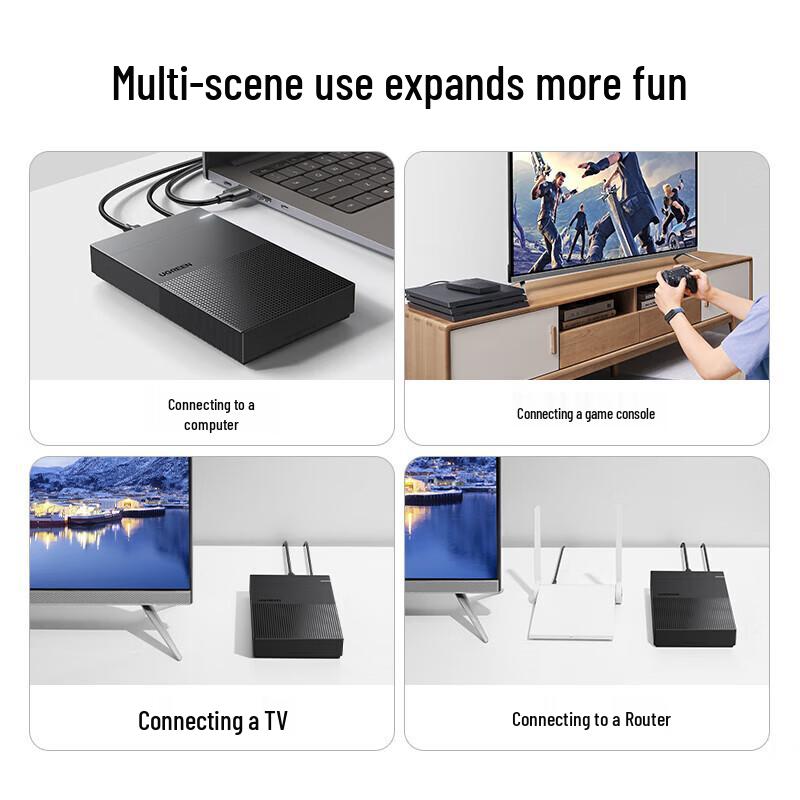 Ugreen USB 3.0 3.5-inch SATA External Hard Drive Enclosure