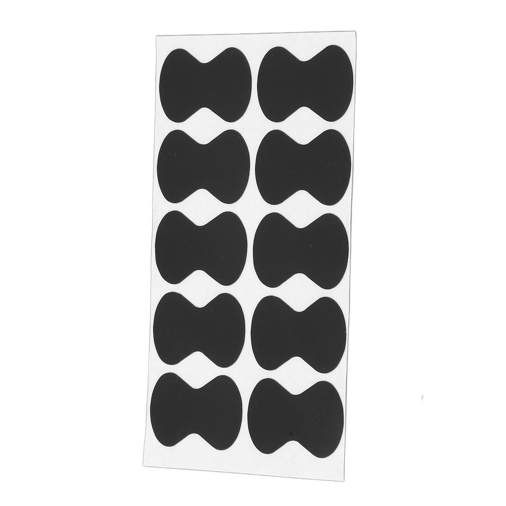 Pick Rutschfester Aufkleber Silikon Gitarrenplektren Griffe mit Kleber Musikinstrument Zubehör