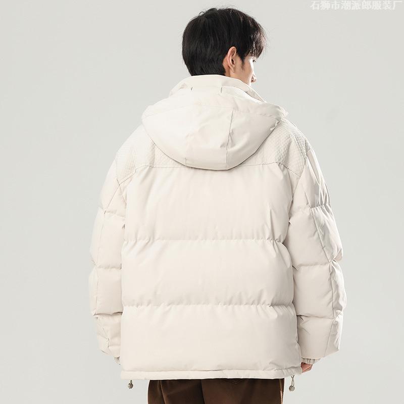 Autumn and winter cotton-padded clothes, the same brand for men and women, warm cotton-padded jackets, clothes and coats on cotton-padded clothes.