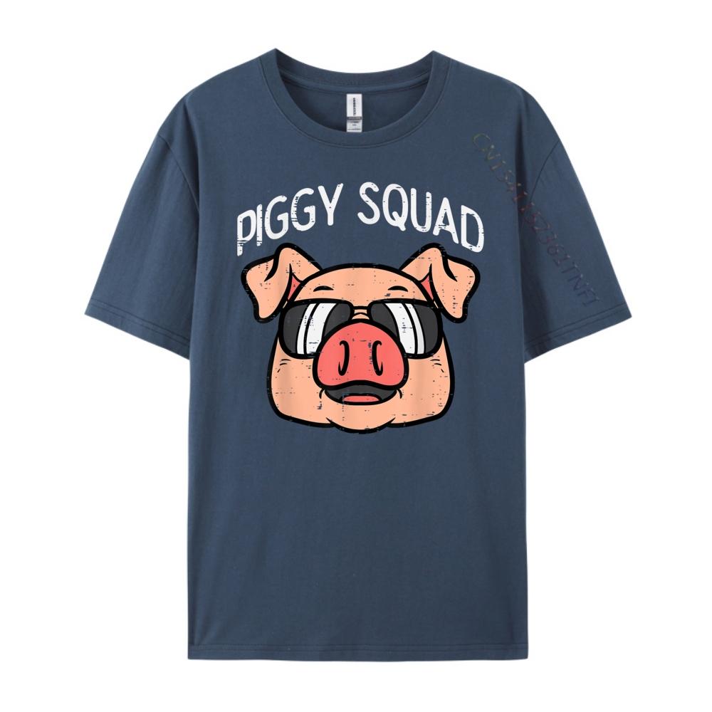 Piggy Squad Pig Farmer Hog Farm Animal 3XL Men Clothing Men Clothes Slogan