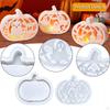 Pumpkin Lamp Silicone Models Candle Making Decorations Crafts Lantern Shade Tealight Holder