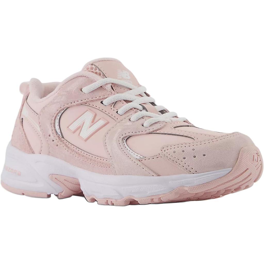 New Balance NB 530 Comfortable Sports Shock Absorbing Breathable Low Top Running Shoes Kids Sneaker Pink White PZ530KF
