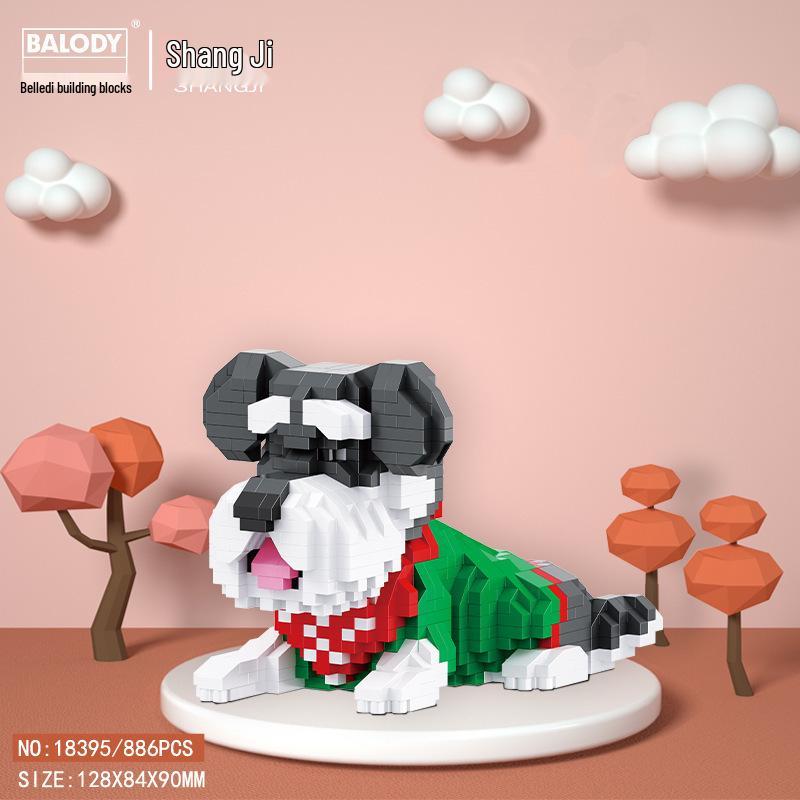 BeleDi Micro Building Blocks: Educational Pet Model Toy for Kids
