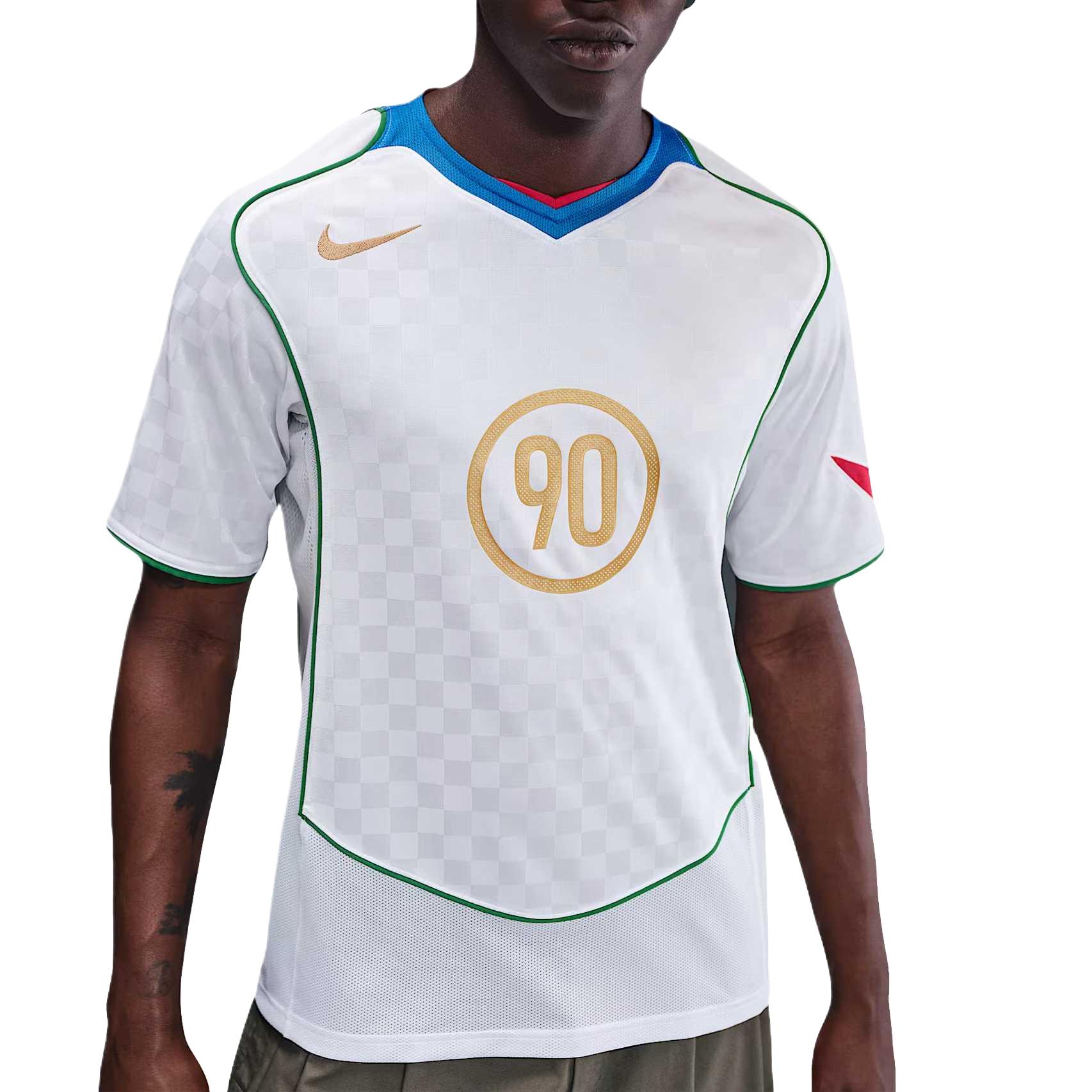 

Nike Total 90 Dri-Fit Удобная Универсальная Модная Футболка Мужская Топы IB4210-100 L