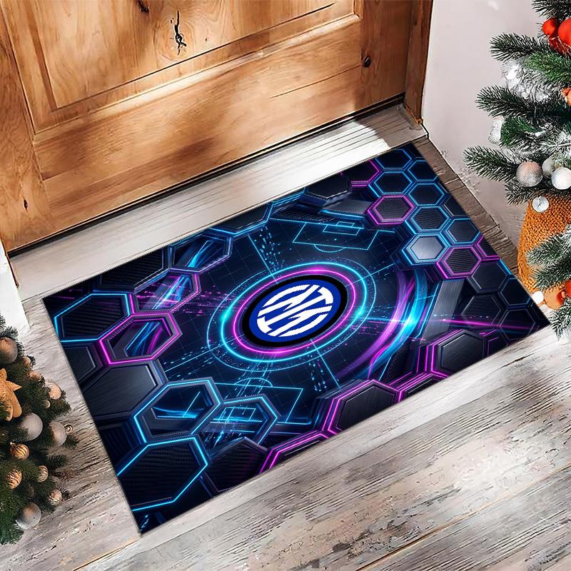 Borussia Dortmund Printed Flannel Area Rug Non Slip Soft Polyester Floor Carpet Indoor Decor Mat for Bedroom Living Room Sofa
