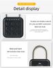 Smart Waterproof Padlock for Home, Dorm, Drawer, or Garage