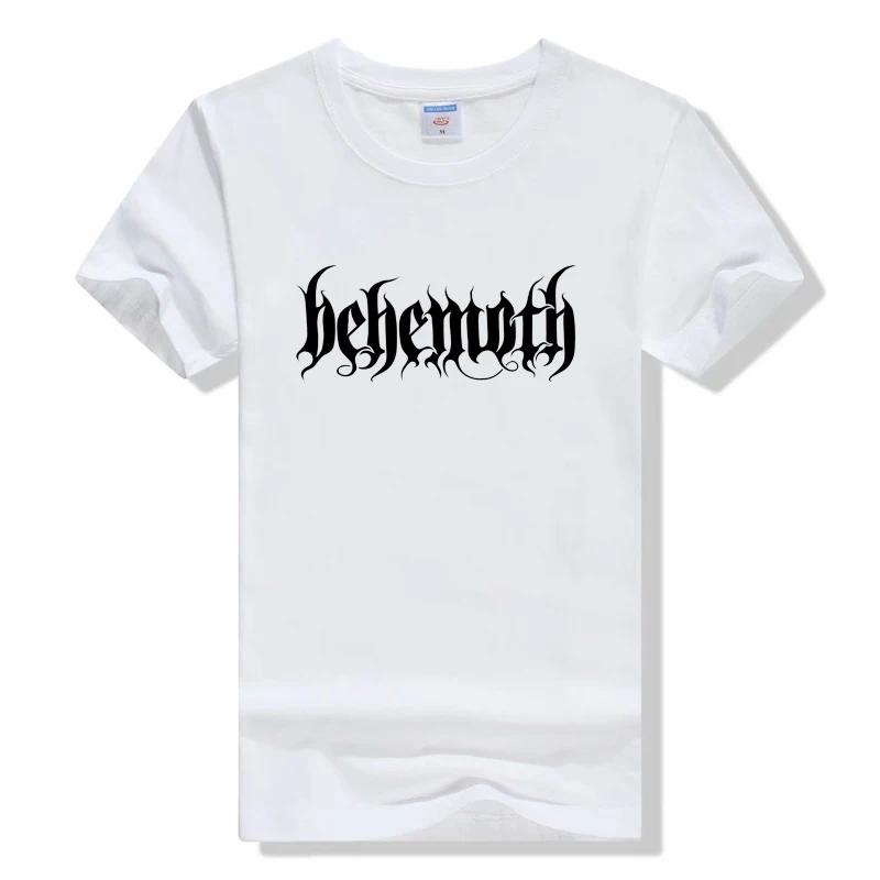 Clothing Summer T-shirts Black Metal Behemoth O Neck Short Sleeve Tees Tops Oversized T Shirt