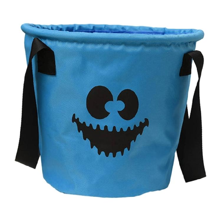 Halloween Candy Basket with LED Light Pumpkin Candy Bags for Thanksgiving Party