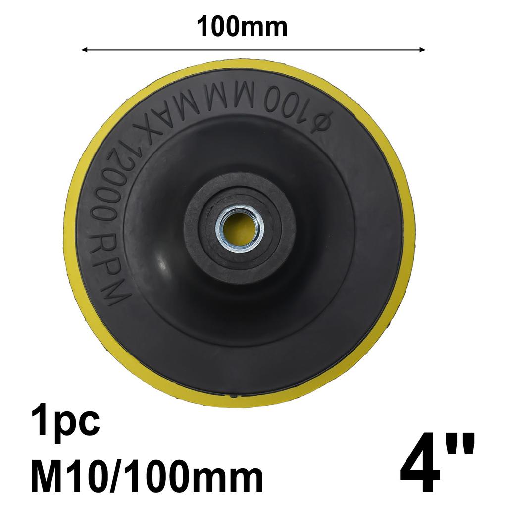 3/4/5/6/7in Polierscheibe Beflockte Schleifscheibe Selbstklebend Bohrstange Autolackpflege Polierpad für Elektropolierwerkzeug