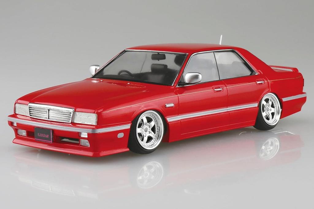 Aoshima Bunka Kyozai The Tuned Car Series Y31 Cima Obayashi Specification Plastic Model (AOSHIMA) 1/24 '89 (Nissan)