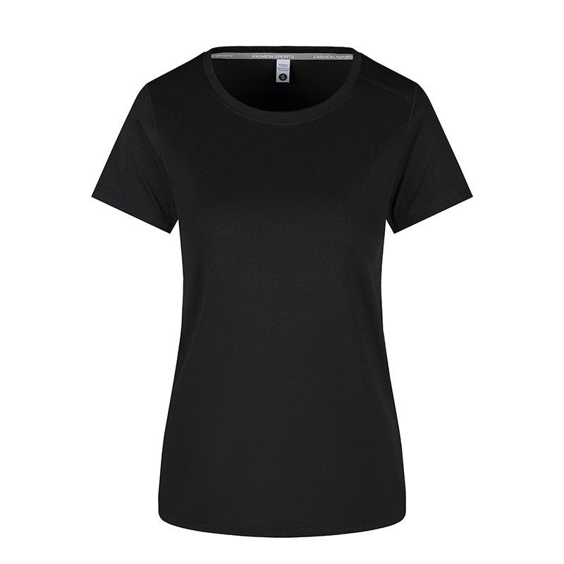 Women's Quick-Drying Breathable Running T-Shirt - Half Sleeve, Customizable Logo
