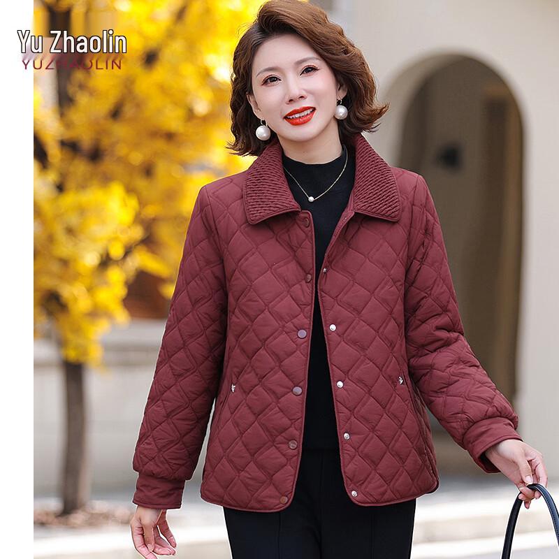 YUZHAOLIN Women s Slim Fit Warm Winter Cotton Jacket XL