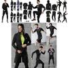 Premium 5pcs Men's Gym Jogging Set With Breathable Quick-dry Fabric And Hoodie