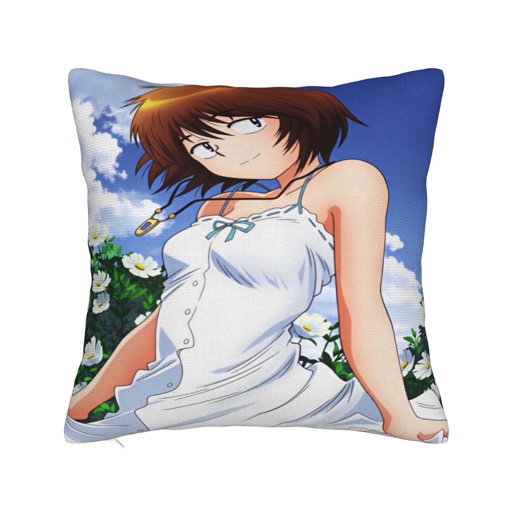 Urabe Mikoto Mysterious Girlfriend X Pillow Cover Novelty Pillow Case For Couch Sofa Bedroom Design Pillowcases Gift